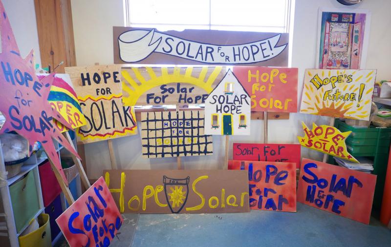 hope, maine, solar, energy, power, vote